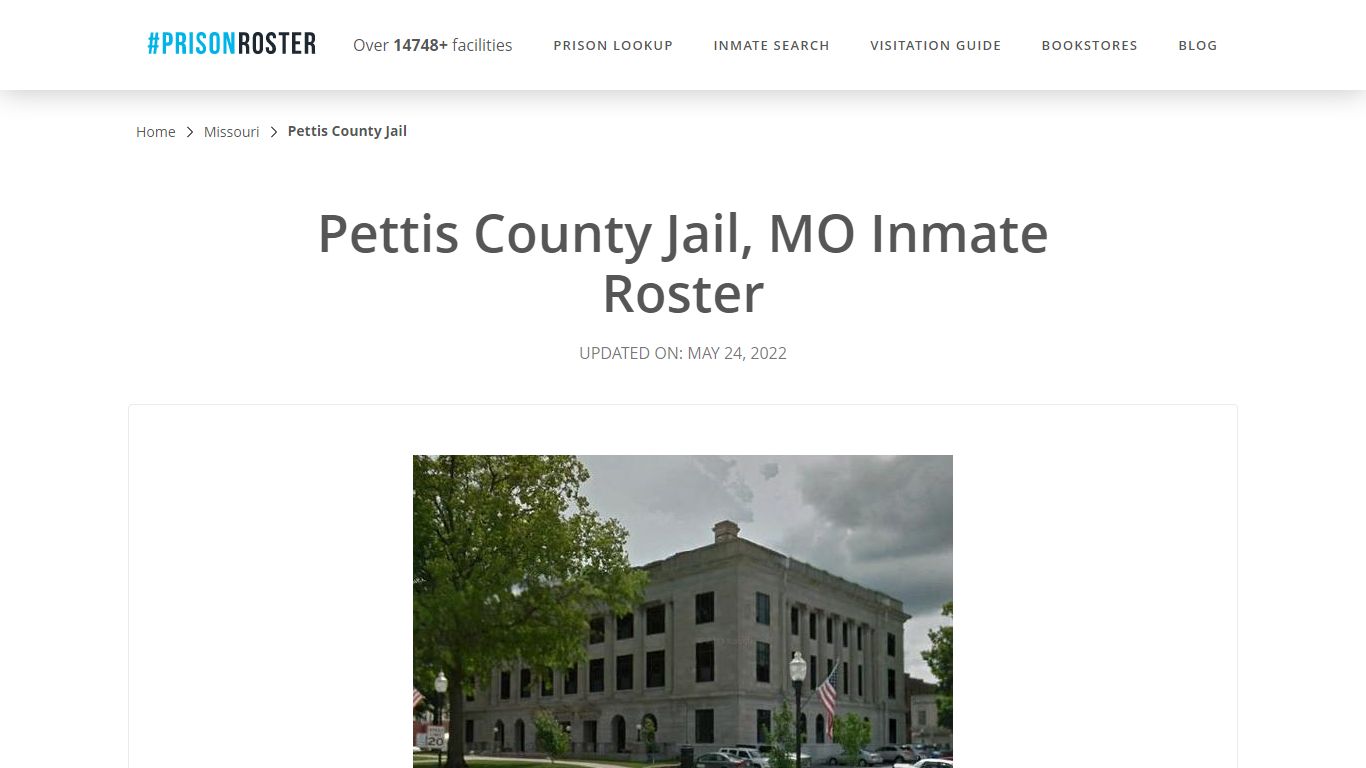 Pettis County Jail, MO Inmate Roster - Prisonroster